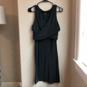 Grey Athleta Wrap Dress